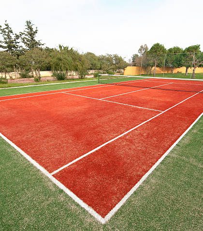 surface terrain de tennis